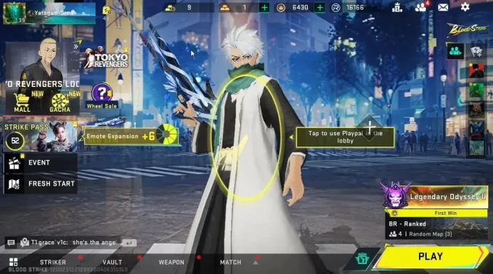 ASIA|ULTRA[Origin-12,UMP45,ETHAN,HANK]|Collab BLEACH[Toshiro,Byakuya,Uzi,QBZ95]+TR[Takemichi,Bike-MikeyBeloved]|NetEase(BLS4677)