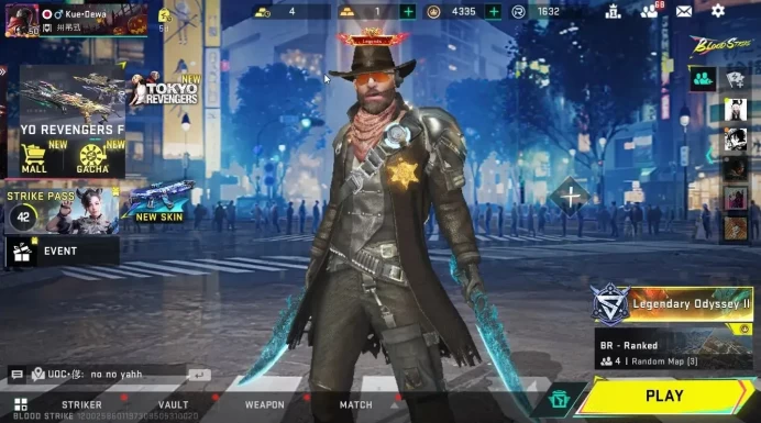Asia|3 ETERNAL[AK47 Lv3, DEagle, UZI]|Collab TR[Takemichi]|ULTRA MELEE Sycthe,Lightblade+[Hank,Ethan,Galil,etc]|NetEase(BLS4666)