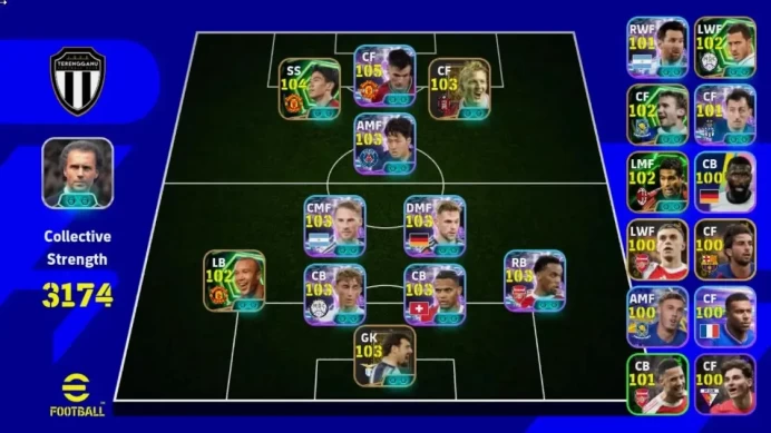 Android|Benjamin Sesko,Shinji Kagawa,Dirk Kuyt,Lee Kang-In,Angelo Peruzzi,Joshua Kimmich,etc|PES 2026|TakeEmail|(EF1806)