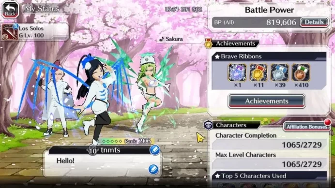 [Global] 55K Orbs|Gisele,Candice TYBW26,Rukia 10th Anniv,Ganju TYBW25,Duo Crescent Veil,Etc|7,3K AccTic|Klab ID(BBS2587)