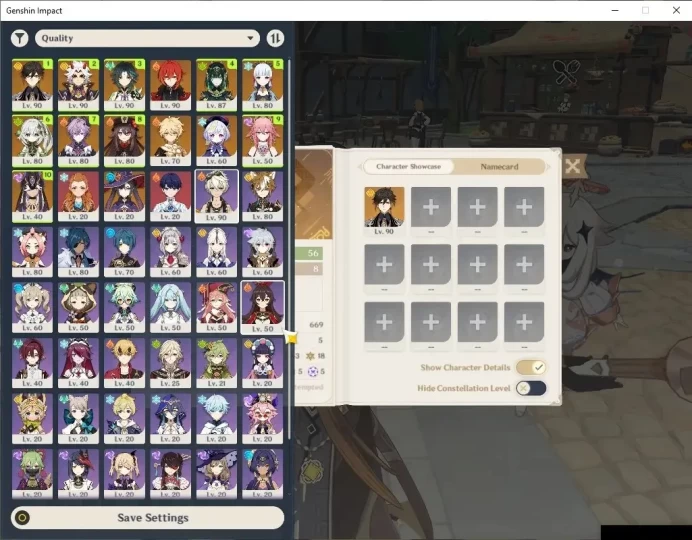 Europe|AR56|10 Limited+4(*5Wep)|(Xiao,Ayaka)+Sign,Nefer,Durin,Nahida,Zhongli,Etc|McMale|Red Dead of Night(Diluc Skin)|GI6681