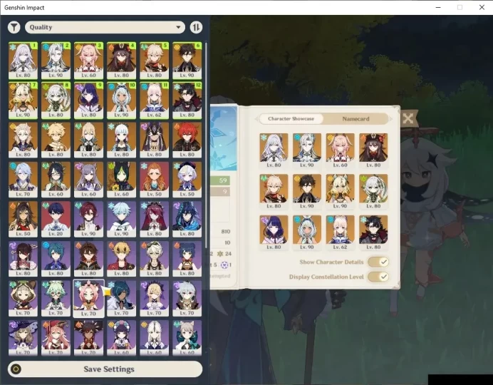 ASIA|AR59|17 Limited+5(*5Wep)|Skirk,Linnea,Neuvilette,Xilonen,Nahida,Raiden,Zhongli,Kazuha,Etc|Mc Male|TakeMail|CheckSS(GI6680)