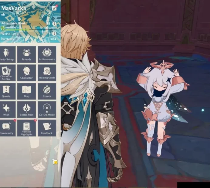 ASIA|AR 55|2 Limited+4(*5Wep)|[Varka]+Sign,Clorinde|Lumidouce Elegy,Skyward Harp|Mc Male|TakeMail|CheckSS(GI6677)