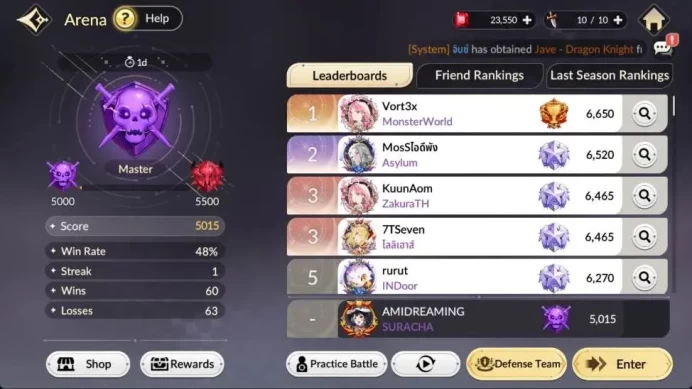 Global|FullEX5(Melia,Fai,Rosie,Juri,Gelidus)24TC6(Kyle,Teo,Lubu,Randgrid,Freyja,Rudy,Pallanus,Sun Wukong,Etc|23kRuby|7KR009B