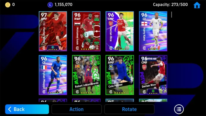 Android|PW 3176|Epic Matthäus, Lampard, Owen, Scholes,ShowTime Nico O'Relliy,Mac Allister,De Bruyne ||2026|Check SS EFB1651B