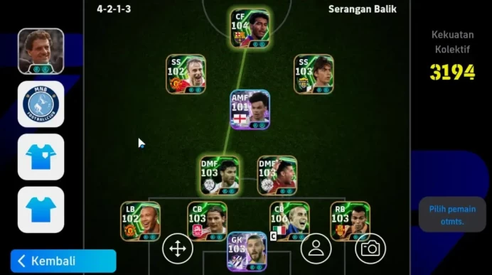 Android|PW 3194 | Epic Cannavaro, Xabi Alonso, Scholes, Raul,Eden Hazard|Showtime Luis Diaz,Dean Huijsen||2026|Check SS EFB1655B