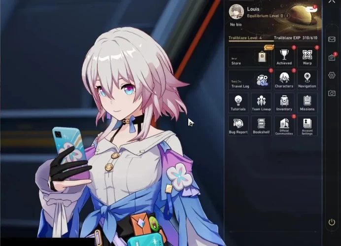 Asia|TL 4|2 Golden Companion|3 Limited|Evanescia,Sparkle,Dante|MC Male|Herta Space Station|TakeMail|CheckSS(HSR7263)