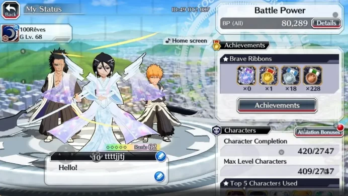 GLOBAL|20k Orb+Fresh All Story|Rukia10ThAnniv, IchigoTYBW2024,Kenpachi9ThAnniv|KlabID|BBS536B