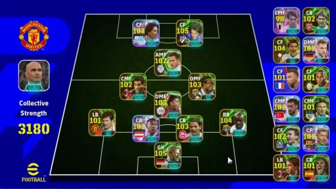 Android|BigTime Frank Rijkaard,Epic Oliver Kahn,Lilian Thuram,Showtime Darwin Nunez,Robert Lewandowski|PES 2026|TakeMail|EF1810