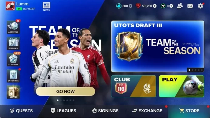 OVR 116/15B Value|Best Starter 501k Gems + 1,7B Coins + 11k Rank UP with C Ronaldo FlashBack, Joan Garcia UCL, etc|Log EA(FCM778)