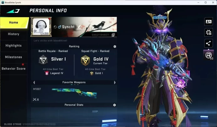 ASIA | EVO FAL | 3 Ultra Guns | 6 Legendary Guns | 2 Legen Camo Chest|More Check SS BS1109B