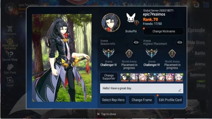 GLOBAL Unverif|New Era|16 ML[Lot Scales,Boss Arunka,Salome,Etc]+Rinak 303 SPD|PoH+Bless ON|17K SStone+1M Stigma|Stove(ES4921)