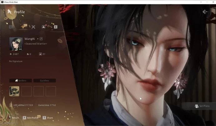 GLOBAL|Lv 84|GS 20K|1 Harmonic Core|Anthem of Ages|Wandere Sorrow,Goosecap Glory|99% Oddty|MC Female|Netease|WWM1145