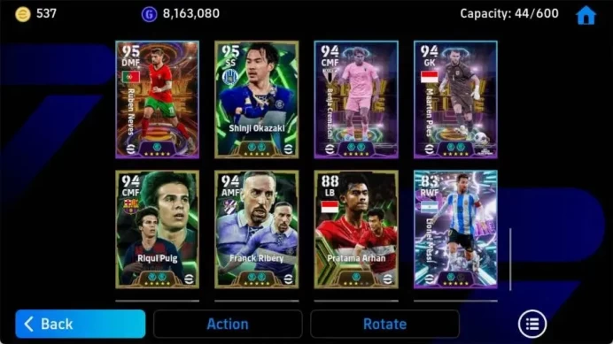 Android|PW 3192 |Cannavaro Epic, Leonardo Bonucci Epic,Demetrio Albertini Epic,Francesco Totti Epic, ||2026|Check SS EFB1657B