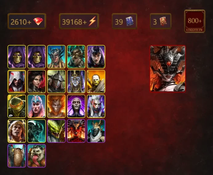 [STARTER]He-Man+Geomancer+Kurosa the Covetous+Skeletor+Skeletor+Scyl+Leminisi the Gold-Wing+Alice+Ezio Auditore+Adelyn+54Epics