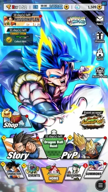 39M TotalPower|LV 152|2LR+4UL+11LL|Broly:Fury,SS Goku Black,SSB Gogeta(Red),SS Goku(Red),Omega Shenron|Android|CheckSS(DBL1056)