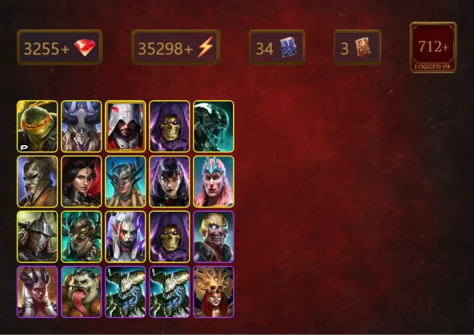 [STARTER]Wallmaster Othorion+Prince Kymar+Michelangelo+Ezio Auditore+Skeletor+Xenomorph+Adelyn+Scyl+Alice+Loki+Rathalos+38Epics
