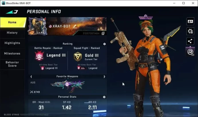 ASIA|7 ULTRA[VOLT,M82,AUG,AR97,P90,Vector,Glock]|Collab EVA[SCAR,MCX]|Limited MP155|Katana|NetEase|Check SS(BLS4680)