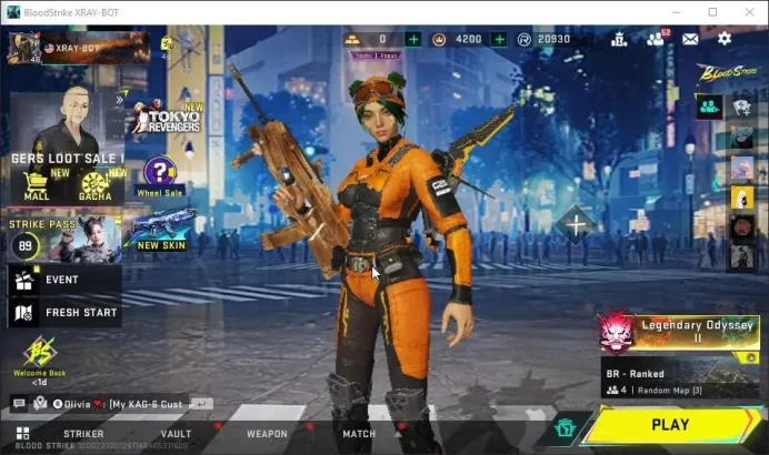 ASIA|7 ULTRA[VOLT,M82,AUG,AR97,P90,Vector,Glock]|Collab EVA[SCAR,MCX]|Limited MP155|Katana|NetEase|Check SS(BLS4680)