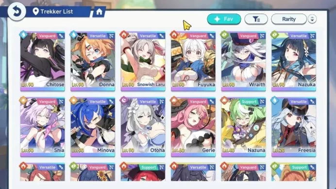 GLOBAL Lv40| 30k StellaniteDust| 14 SSR (DonnaT1,GerieT1,Otoha,Shia,Snow Laru,Chixia,Chitose,etc) 12 SSR Disc|Yostar|(SSR1091)