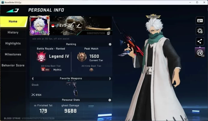 ASIA | 1 ETERNAL: Desert Eagle - Scorpius | 5 BLEACH | 3 7DS | 1 TR | 3 Limited | 7 Ultra | L50 Legend IV|More Check SS BS1111B