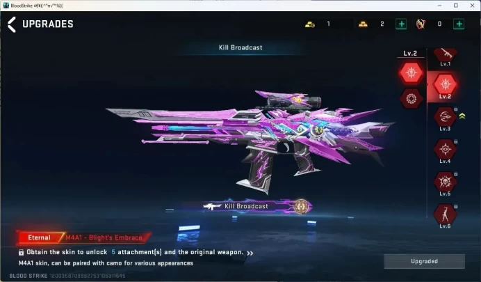 ASIA | EVO Spear-Freeze, SCAR-Stellar, UMP45-Forsaken|5 Eternal|3 7DS|3 Ultra Melee|L49 Master III|More Check SS BS1112B