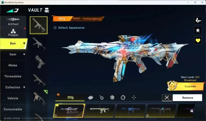 ASIA | Eternal Vector Lv2, Desert Eagle Lv1 | Eternal ZERO | 1 EVA Gun | 1 Limited Gun | 2 Ultra Gun | 3|More Check SS BS1113B