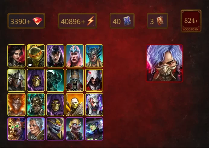 [STARTER]Toshiro+Georgid+Adelyn+Michelangelo+Alice+Loki+Scyl+Rathalos+Skeletor+Xenomorph+Ezio Auditore+Wukong+40Epics