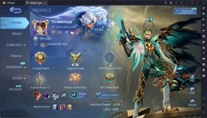 GlobalHero 56|Skin 61|Seasoned|Prime Granger|KOF Karina|9th Fanny|Spongebob Cyclops|Blazing Claude,Franco|More Check SS ML2084B