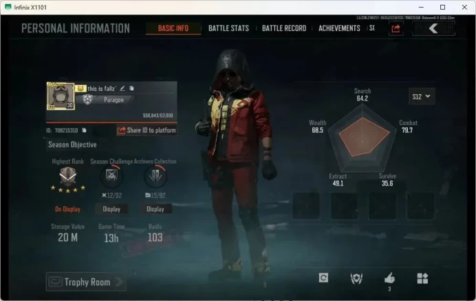 Mobile | LV 30 | SV 20 M | CV 13.05 M | Squire VSS, Yellow Tape VSS, RL Set, Corpo Set, Night City | More Check SS  AB486B