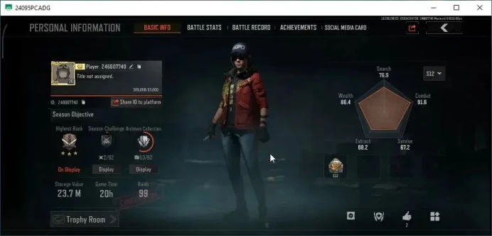 MOBILE Lvl 30|SV 23,7M|CV 12M|4 Set|RS AKM,Quickhack MDR,B AK-74N,QS AKS-74U,Maelstrom AUG,Etc|CN ON|Infinite|Check SS(AB3270)
