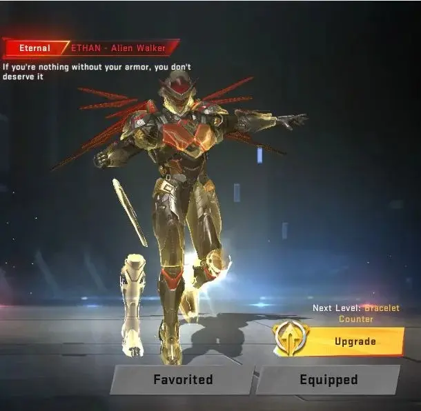 ASIA | Eternal ETHAN Alien Walker | Legendary MCX Blood Vengeance | Platinum IV BR Rank|More Check SS BS1117B
