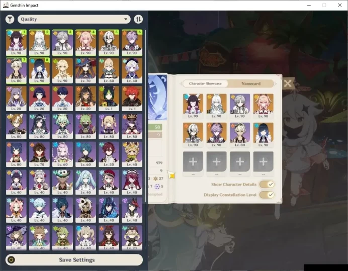 ASIA|AR 58|6 Limited+6(*5Wep)|(Zibai C2,Arlecchino)+Sign,Columbina,Linnea,Yelan,Durin,Etc|Mc Female|TakeMail|CheckSS(GI6692)