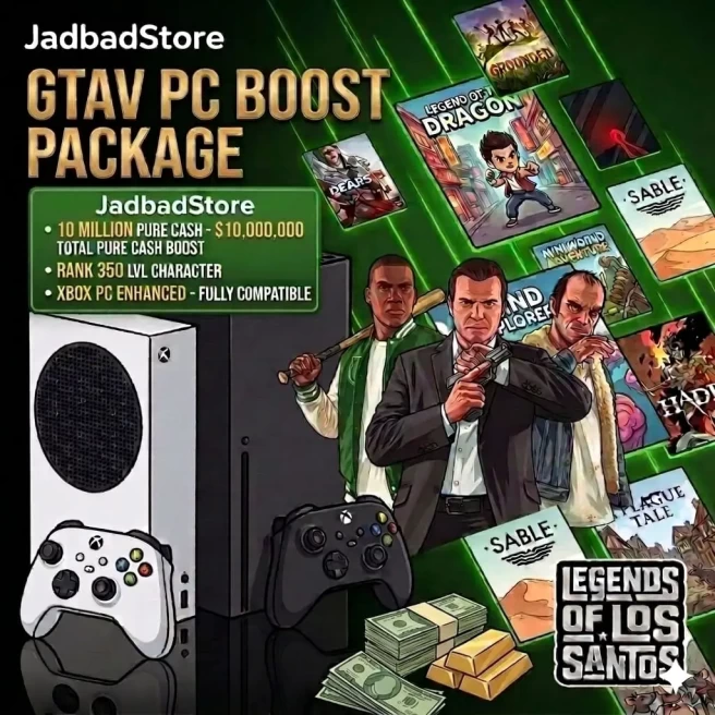 Xbox GTA Enhanced PC Boost | $10 Million Pure Cash | RP 350