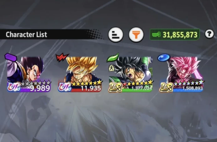 B204-IOS+Android-Meta-2 LR(Goku Black Full Star+Broly)+Good Team Black+20 Legends+Vip Equipment+LF Zamasu Zenkai Full Star+Goku Black 10 Red Sta