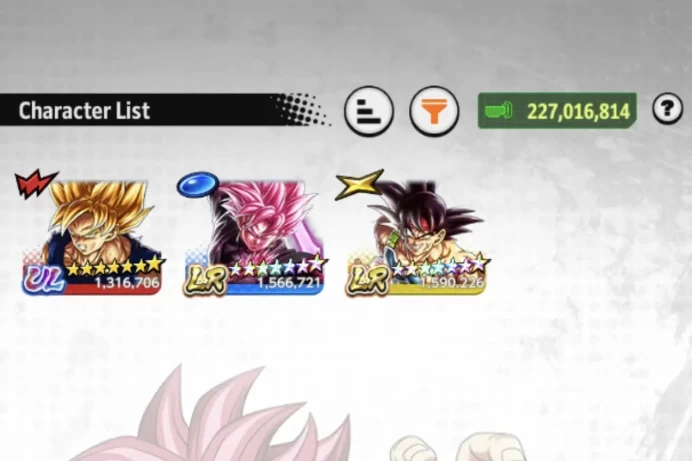 B201-IOS+Android-Meta+-2 LR Full Red Star(Goku Black+Bardock)+Good Equipment+29 Legends+Good Team Black PVP+21 Zenkai+Zamasu+Nappa+Meta Cooler+V