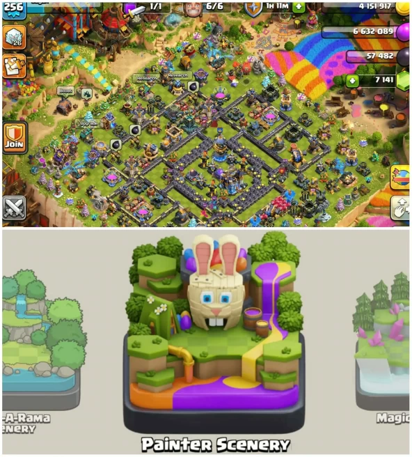 [Builders Apprentice Max]||Th18 Max Wall||5 Heros Max||7200 Gems||800 Cwl Medals||16.4k Trophy||Spam Old Obstacles Xmass