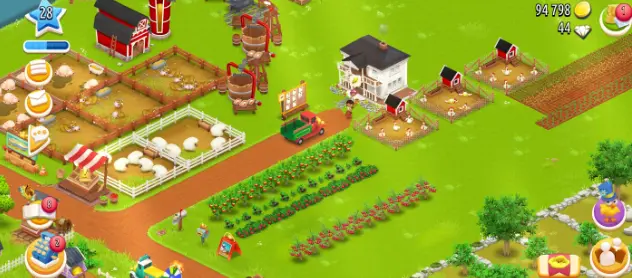 HAY DAY | 28 LVL | STORAGE 225 |  SILO 250 | AUTO-DELIVERY