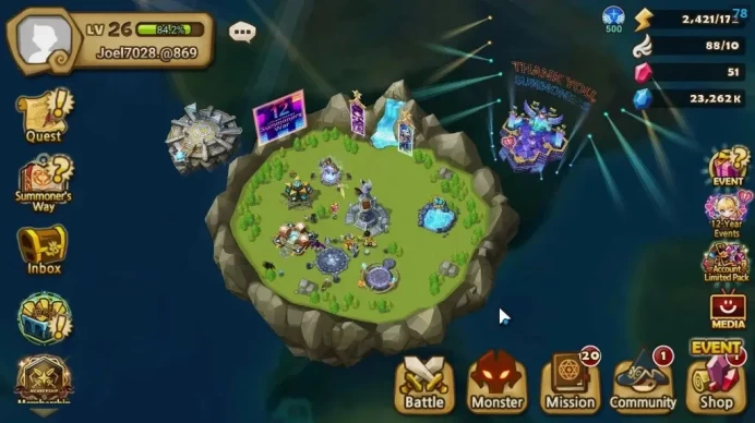 ASIA|Lv 26|Ready Gacha|105 12-YSC + 160 11-YSC + 3 LAAS + 5 LS + 4 LDS + 118 MS |1 NB5[Teshar]|Hive|Take Mail|Check SS|(SWR1353)