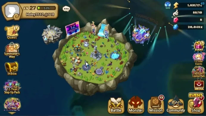 ASIA|Lv 27|Ready Gacha|5 LS + 118 MS |1 NB5[Thesar]|Hive|Check SS(SWR1299)