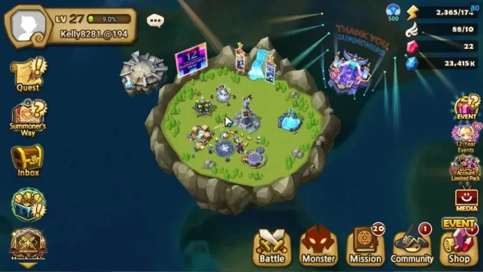 ASIA|Lv 27|Ready Gacha|115 12 YSC + 160 11 YSC + 3 LAAS + 5 LS + 4 LDS + 119 MS |1 NB5[Thesar]|Hive|Check SS(SWR1298)