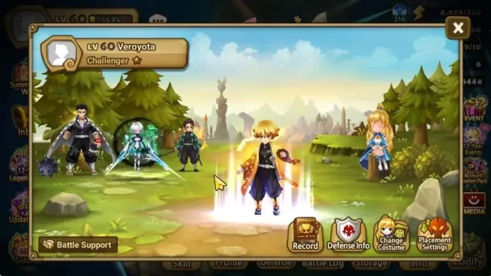 GLOBAL Lv 60|1 LD[Veronica]|20 Total NB5[Ereshion,Haegang,Tiana,Riley,Etc]+44 6*Monster|All Farm|2 Island|Hive|Check SS(SWR1238)