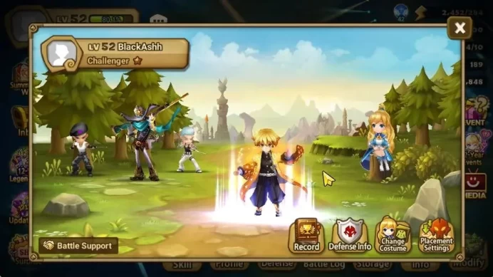GLOBAL Lv 52|1 LD[Narsha]|13 Total NB5[Leo,Sonia,Tiana,Etc]+35 6*Monster|All Farm|Aschubel Skin|2 Islands|Hive|Check SS(SWR1237)