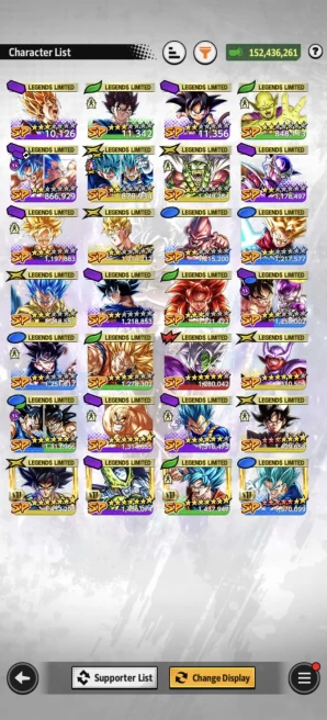 B199-IOS+Android-Meta-3 LR(Goku Black Full Star+Bardock Full Star+Broly)+UL Gogeta v2+Vip Equipment+28 Legends+Good Team PVP+LF Goku Black+Bardo