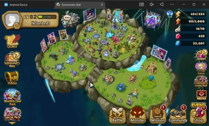 GLOBAL Lv 82|1 LD[Gandalf Light]|21 Total NB5[Anavel,Velajuel,Masha,Etc]+47 6*Monsters|All Farm|3 Islands|Hive|Check SS(SWR1384)