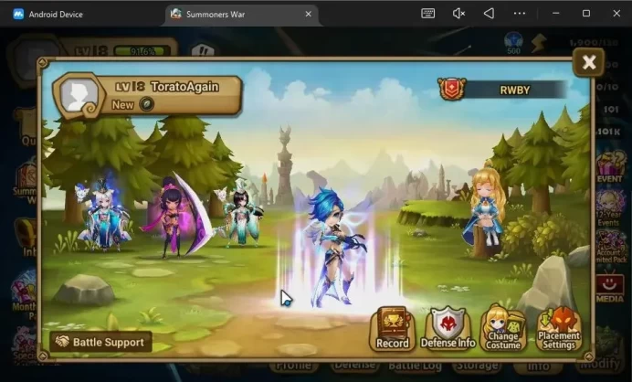 GLOBAL Lv 18|Starter|1 LD[Seimei]|7 Total NB5[Ereshion,Mephisto,Shizuka,Etc]+10 6*Monsters|2 Islands|Hive|Check SS(SWR1381)
