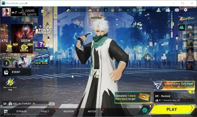 ASIA|Collab BLEACH[Toshiro,Byakuya,Melee Zanpakuto,Uzi]|Melee ULTRA Shuriken|22 ULTRA|Many Collabs|4 Limited|NetEase(BLS4705)