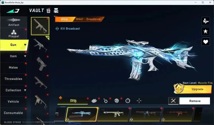 ASIA | 1 ETERNAL: Desert Eagle |5 Collab Gun [4 7DS& 1 TR]  | 1 Limit Gun | 3 ULTRA GUNS |12 Legend Gun |More Check SS BS1123B