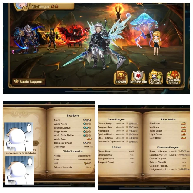 ASIA3897 | 108 6* Monster | 800 Crytals | 43 NAT5 | Tian Lang(L) & DL