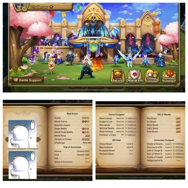GLOBAL3899 | 188 6* Monster | 400 Crytals | 94 NAT5 | Narsha(L)